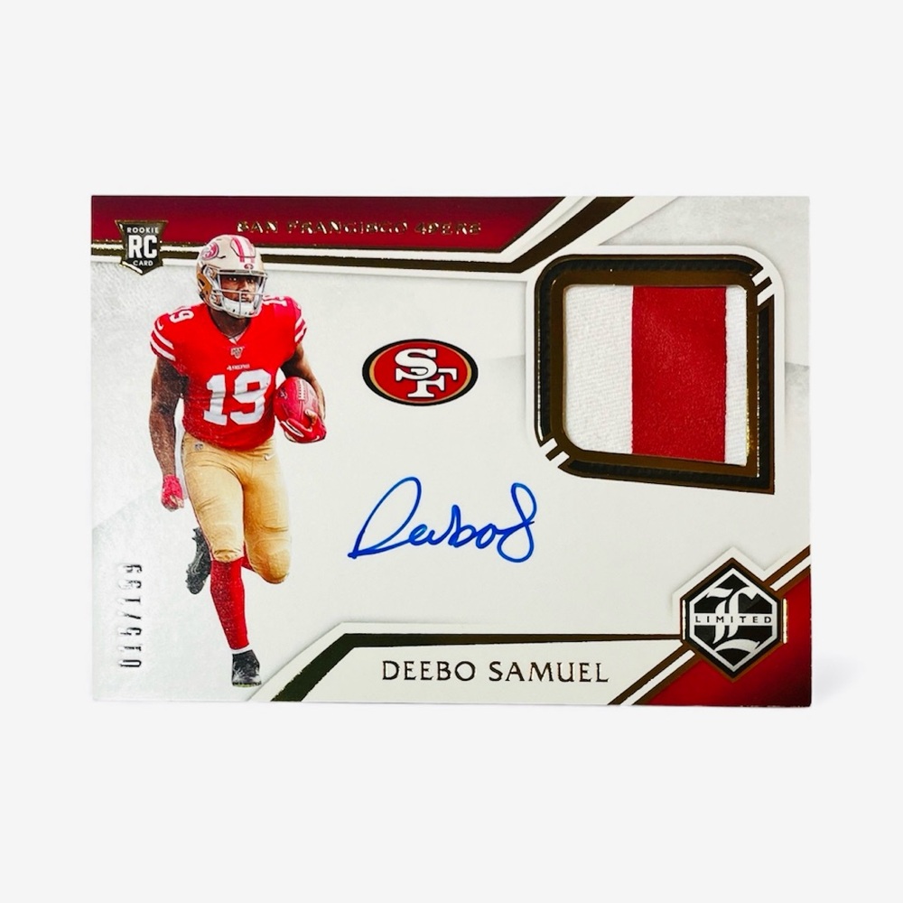 Deebo Samuel RPA Limited 015/199 49ers Commanders Rookie RC NFL